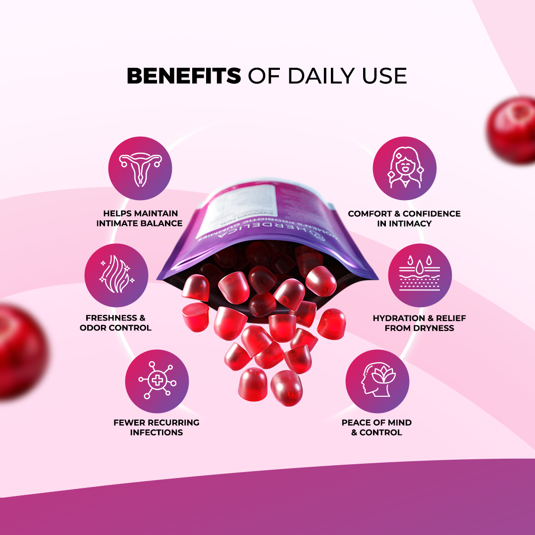 Herdelica Women's Probiotic Gummies.