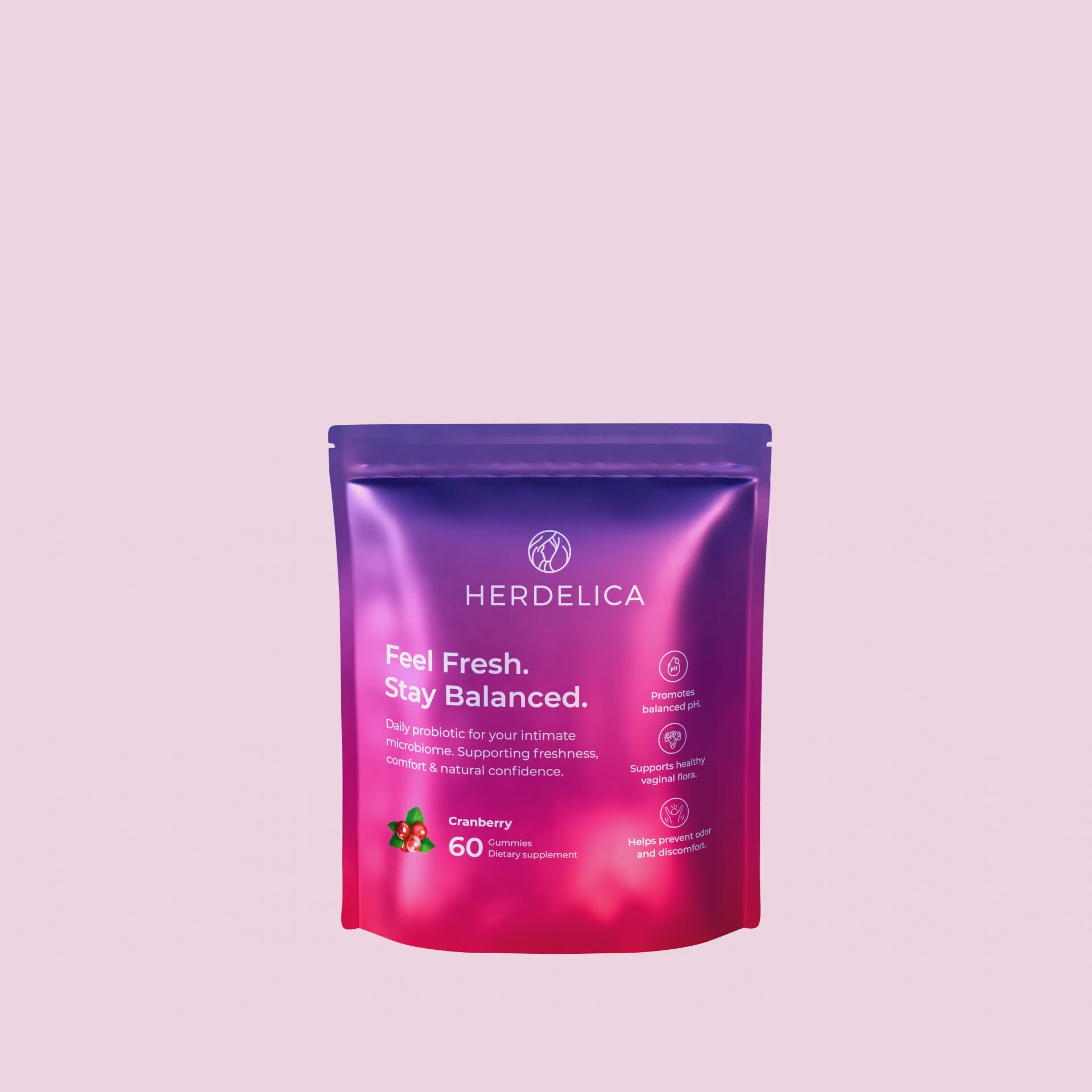 Herdelica Women's Probiotic Gummies.